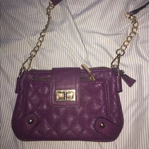 cute royal padded purse